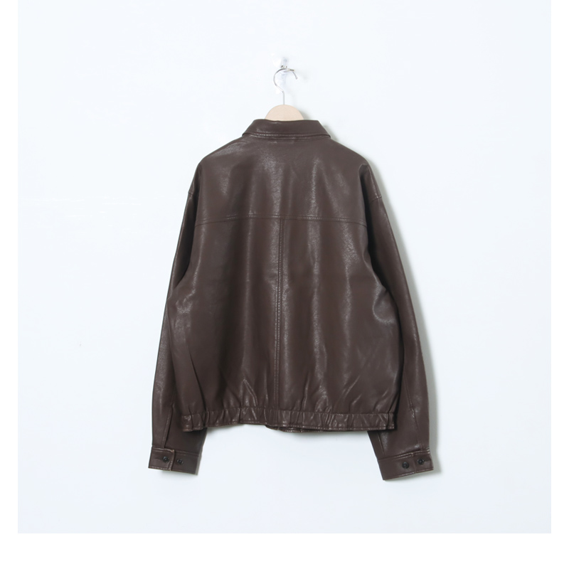 SEDAN ALL-PURPOSE (セダンオールパーパス) Synthetic Leather Jacket