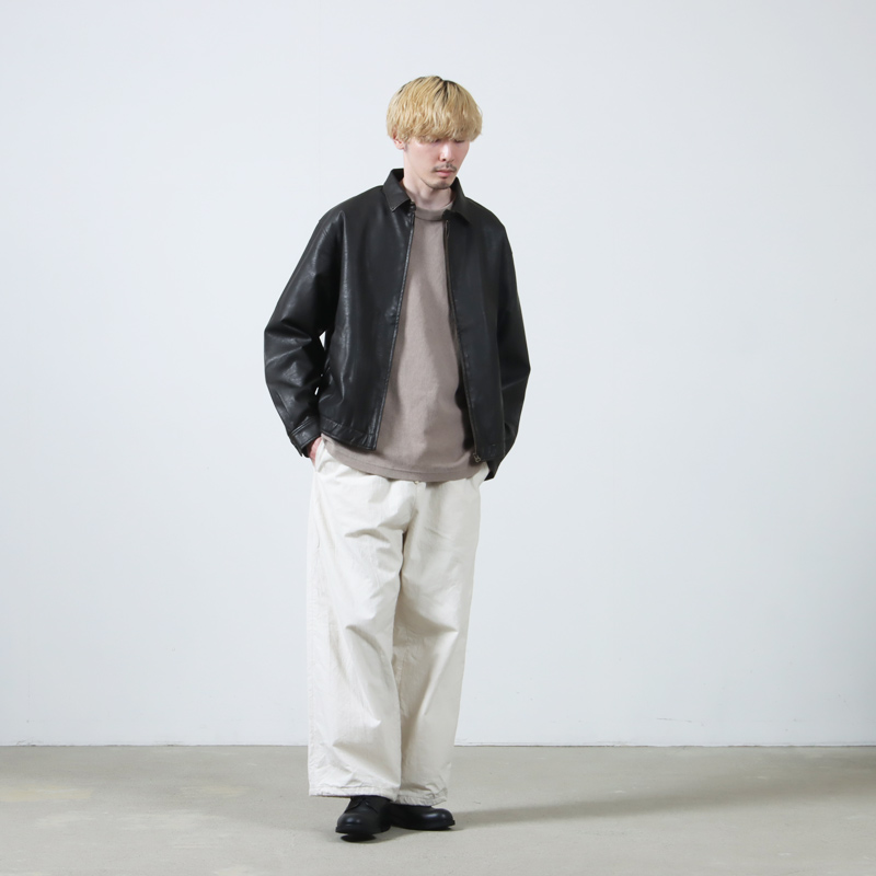 SEDAN ALL-PURPOSE (セダンオールパーパス) Synthetic Leather Jacket