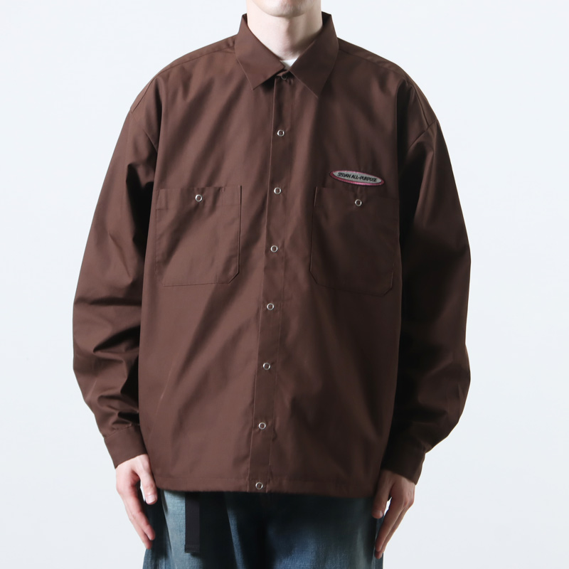 SEDAN ALL-PURPOSE (セダンオールパーパス) Oval Logo Work Shirt