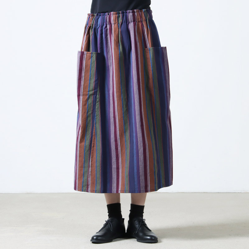 South2 West8 (サウスツーウエストエイト) Army String Skirt - Multi