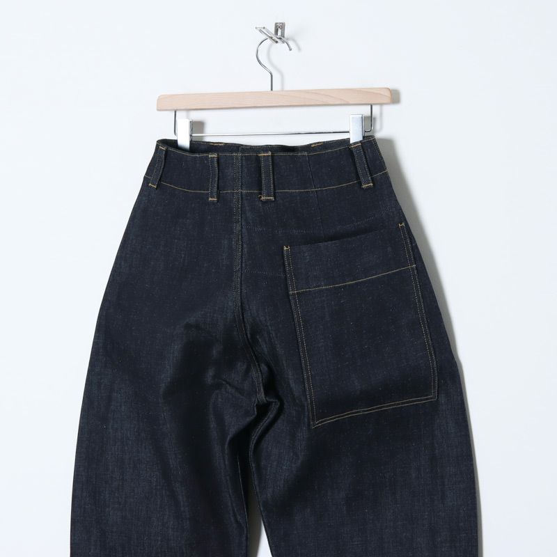 STUDIO NICHOLSON (スタジオニコルソン) FORTH DENIM ROUND LEG PANT