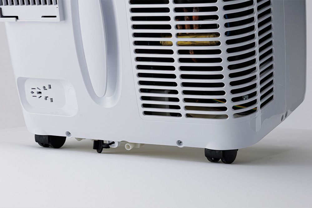 オートルーバー付 パワフルポータブルエアコン ホワイト QS520 | 空調