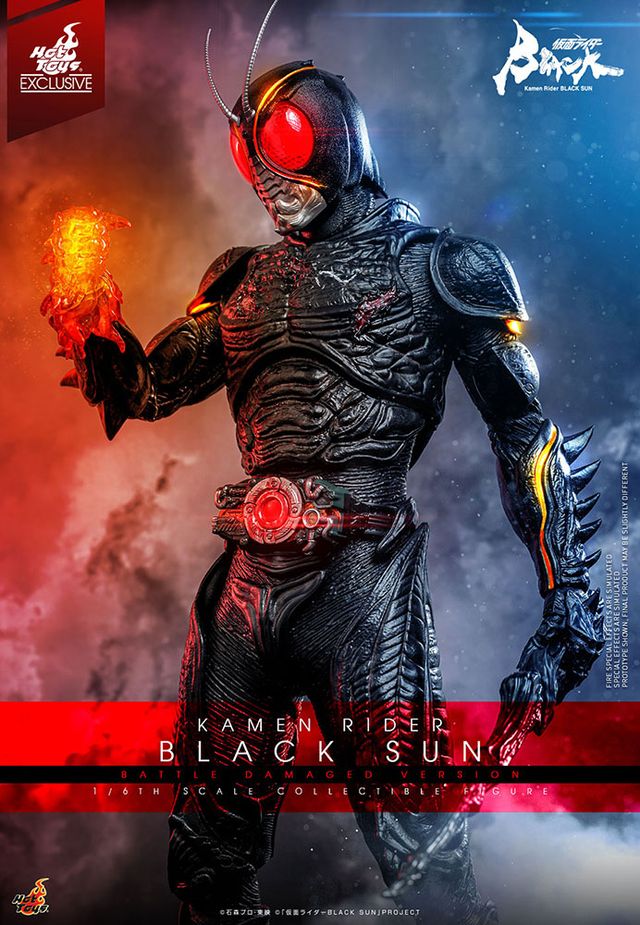 仮面ライダーBLACK SUN」ホットトイズがバトルダメージ版で立体化
