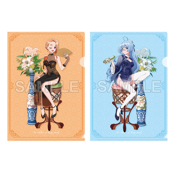 TVアニメ「紫雲寺家の子供たち」クリアファイルセット 万里＆清葉