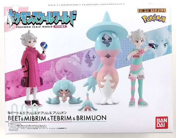 ポケモンスケールワールド ガラル地方 ビート＆ミブリム＆テブリム