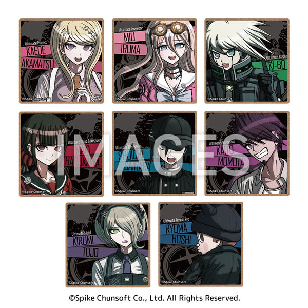 ニューダンガンロンパV3 MDFコースター vol.1 8個入りBOX[デイプロ