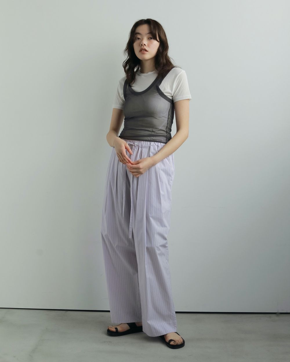 ànuke online store（アンヌーク） / Stripe Rough PantsStripe Rough