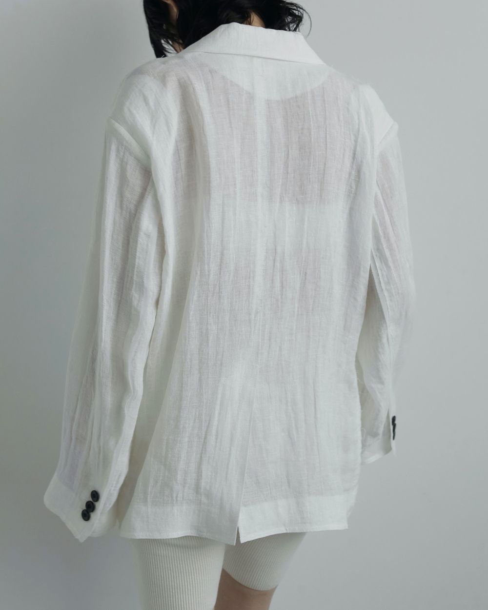 ànuke online store（アンヌーク） / Linen Sheer JacketLinen Sheer