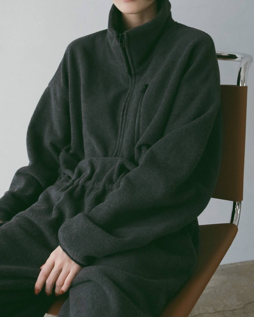 ànuke online store（アンヌーク） / Fleece Halfzip