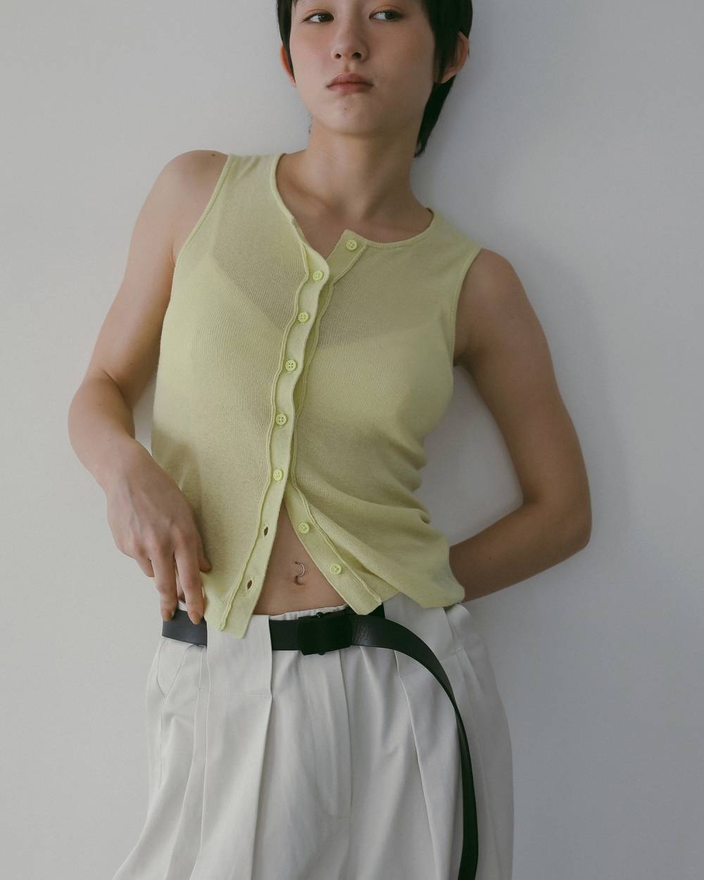 ànuke online store（アンヌーク） / Cotton Layered Cardigan62610502