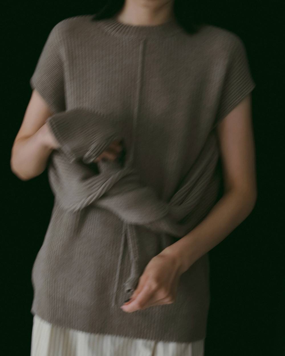 ànuke online store（アンヌーク） / Slit Rib KnitSlit Rib Knit