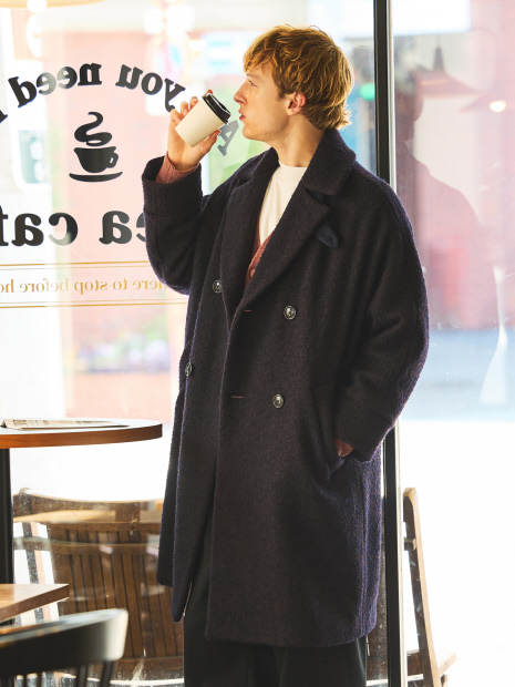 TICCA/ティッカ】別注 ウール テントコート / チェスターコート