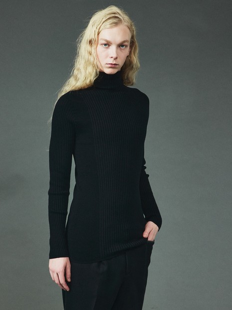 定番人気】ホールガーメント タートルネックニット｜5351POUR LES