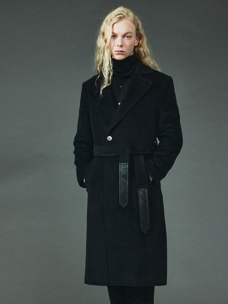 Director's Line】セミダブル ベルテッド コート｜5351POUR LES HOMMES