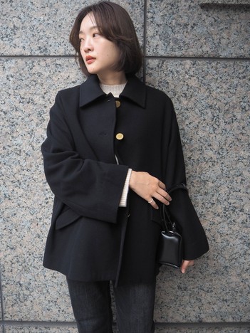 TWW】LINTON SHORT リントン ショートコート｜qualite / カリテ