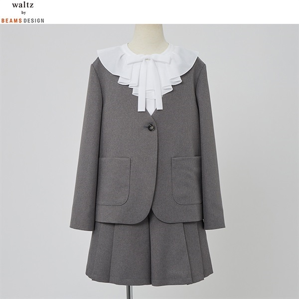 waltz by BEAMS DESIGN グレーセットアップスーツ キッズ 女の子