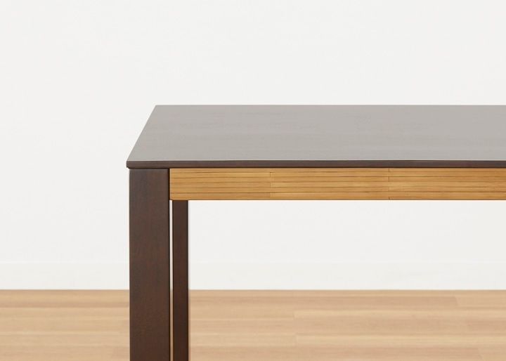 バンブー・ダイニングテーブルv02 1400～4人掛け～バンブー（竹）素材