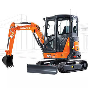 Hydraulic excavator - ZX33U-6 - Hitachi Construction Machinery