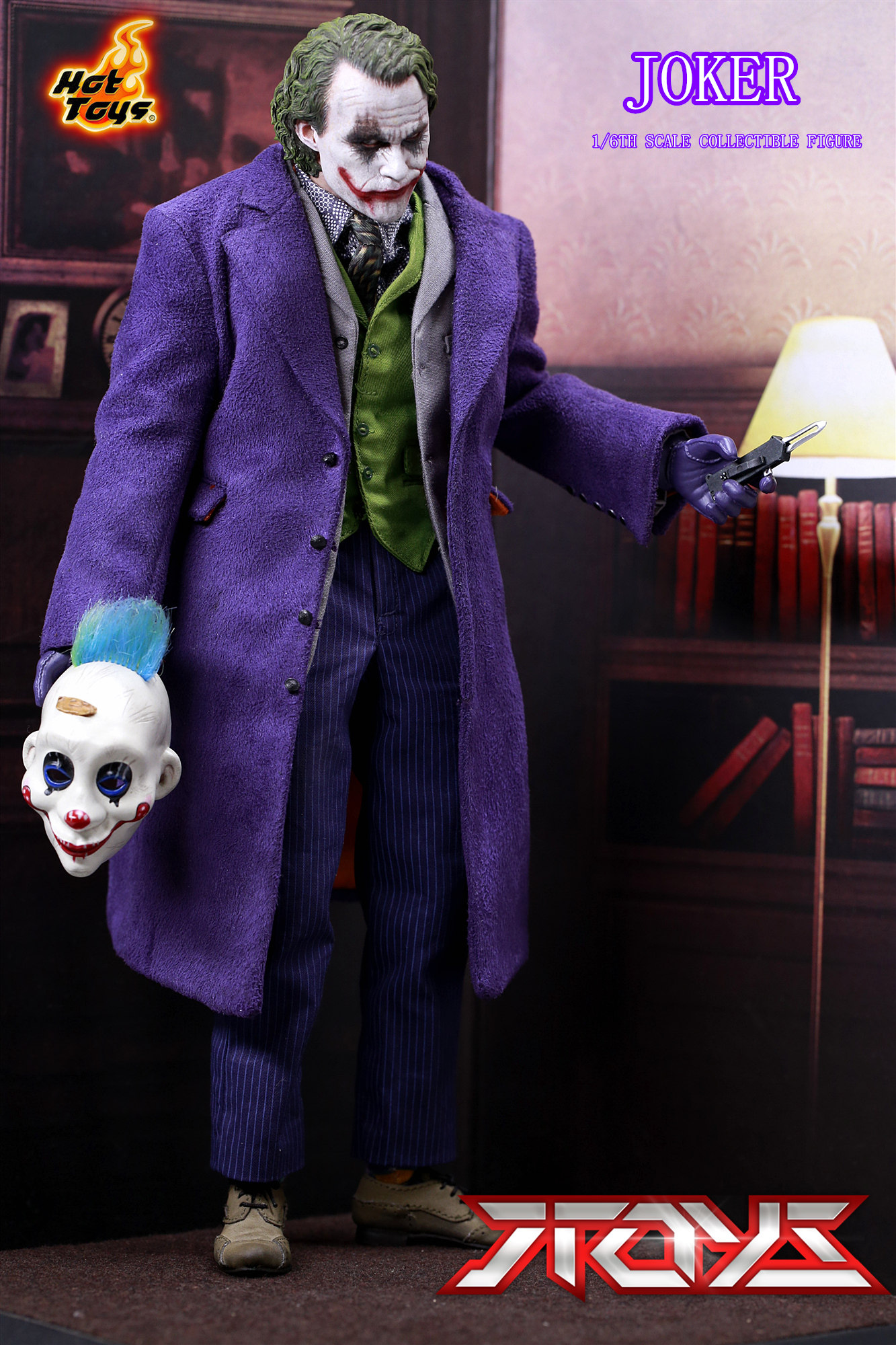 Hot Toys DX11 Joker 2.0 VIP Edition Dual Head 1/6 Interrogation