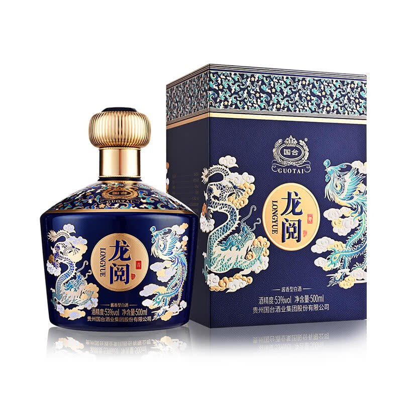贵州国台青花龙阅酒53度酱香型白酒500ml*6瓶整箱装评价- 淘宝网