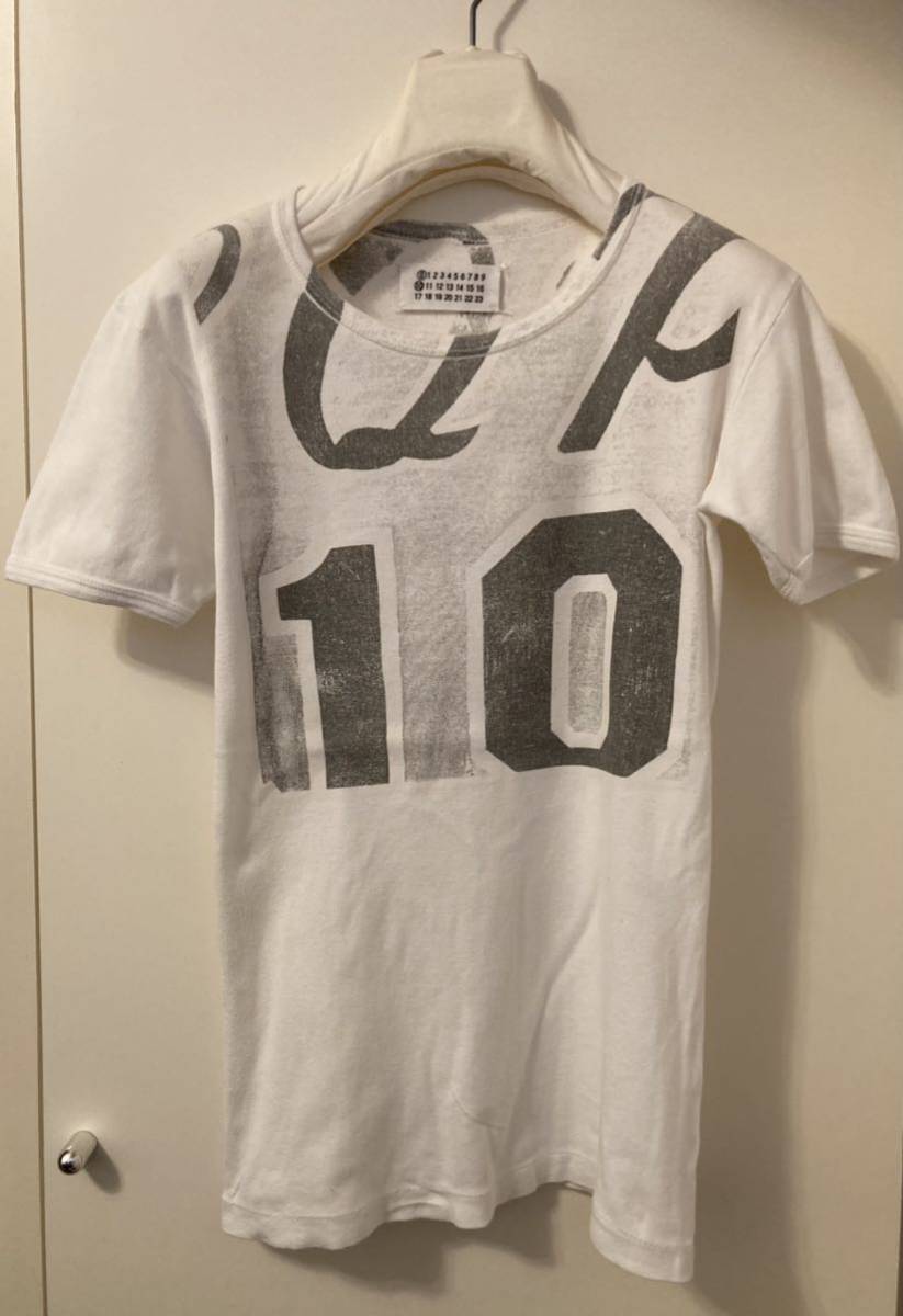 マルタンマルジェラ 010 アーティザナル 転写カットソー Tシャツ 初期
