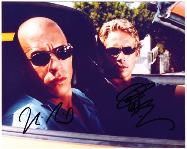 中古】ワイルドスピード ポール・ウォーカー (ブライアン) & ヴィン