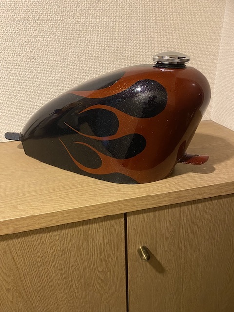 新品】ナロースポーツスタータンク フレイムス ショベル スポーツ