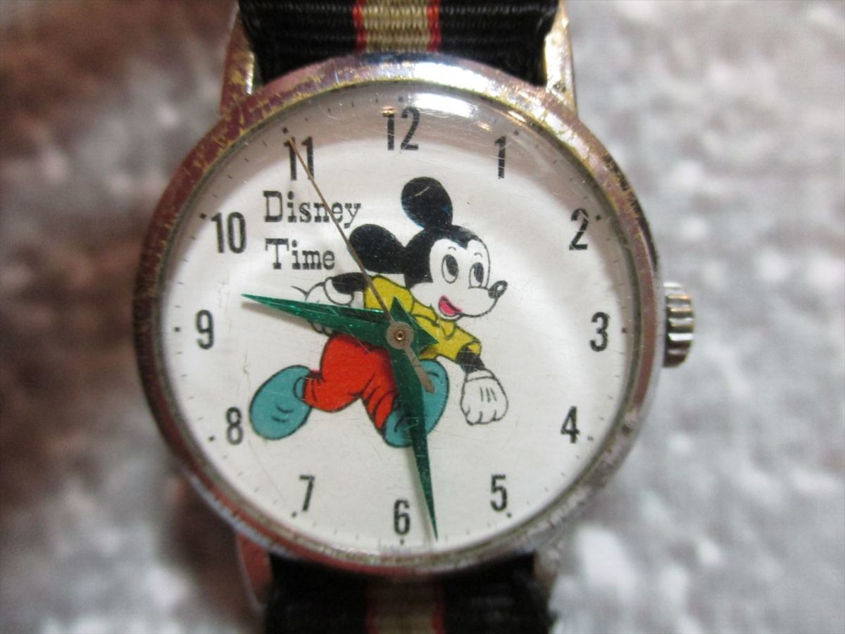 セイコー ディズニータイム チップアンドデール 手巻き式腕時計