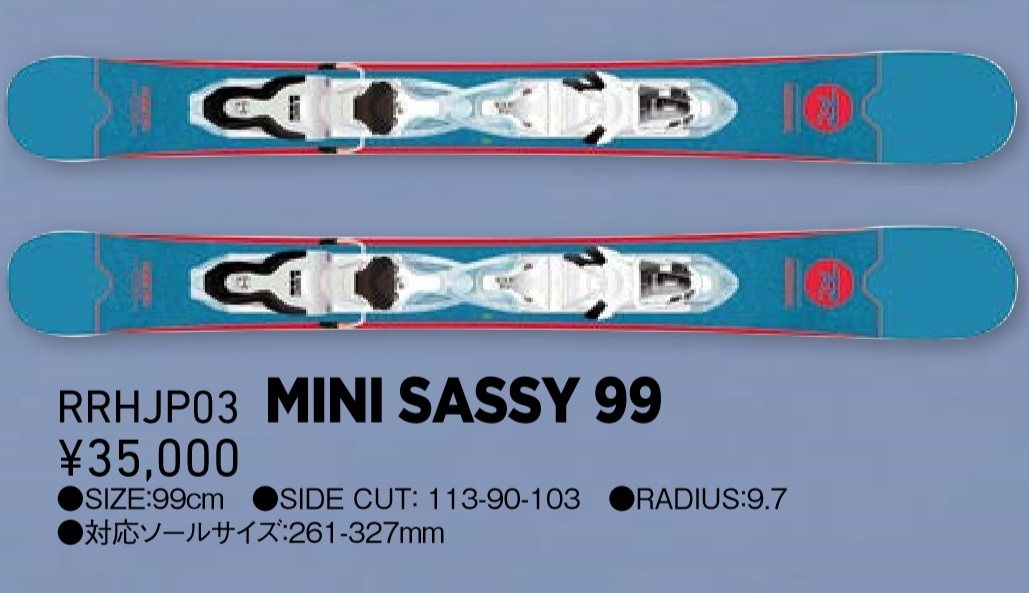 新品】45%OFF!☆ロシニョール2019-Women-☆MINI SASSY 99-LOOK