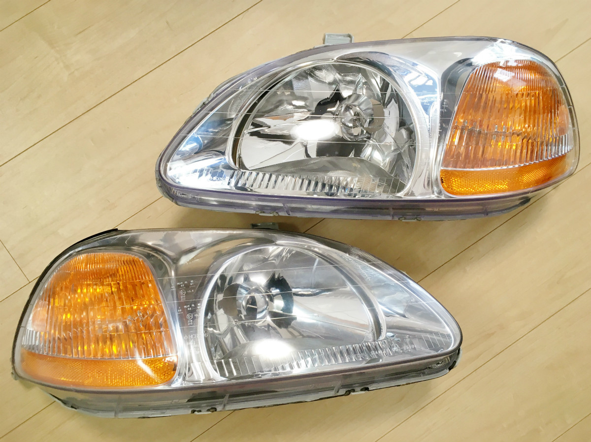 DEPO製 EKシビック USヘッドライト ek シビック 前期 ヘッドライト DEPO