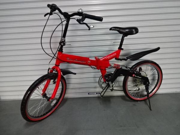 Tonino Lamborghini 折りたたみ自転車 20インチ 大阪引取り Tonino