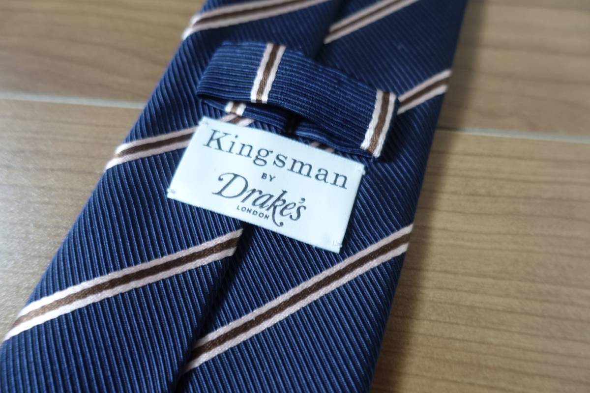 新品】Kingsman キングスマン Drake's ドレイクス ネクタイ /レジ