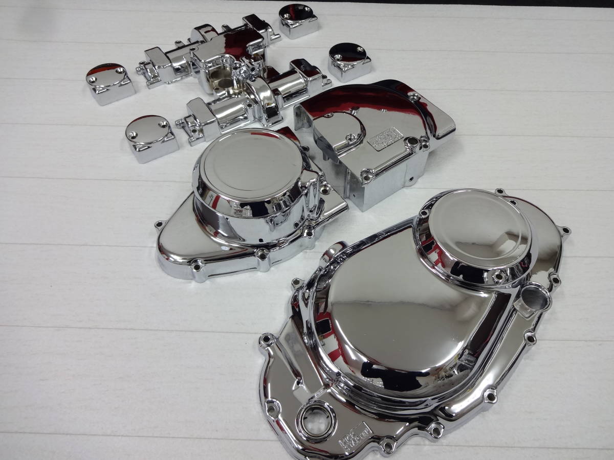 GS400 希少当時物GS400 スプロケカバー フィン フィンカバー 当時物