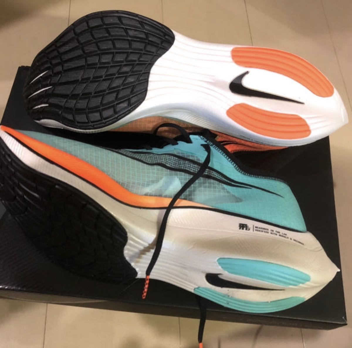 新品】nike zoomx vaporfly next% ヴェイパーフライ27.5 綾野剛着用