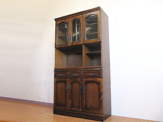 カリモク/karimoku コロニアル カップボード 122cm 食器棚 カリモク