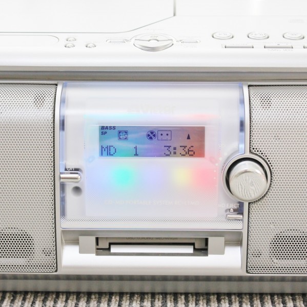 音質メンテ済】Victor ビクター MD/CDラジカセ Clavia RC-L1MD-S【代替