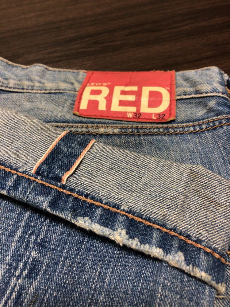 LEVI'S REDビンテージ加工デニムパンツ W32 リーバイス レッド 2006S/S
