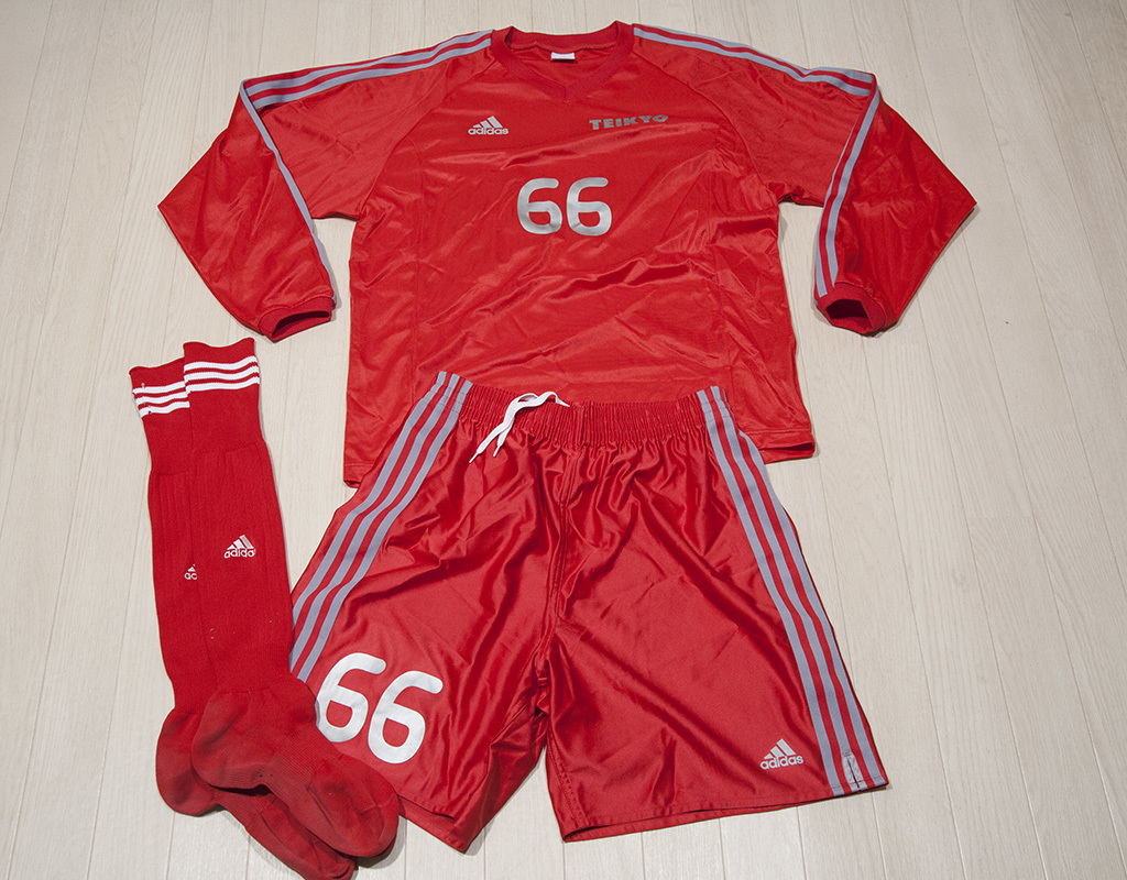 adidas帝京第三高校サッカーウェア 3点セット L adidas 帝京第三高校