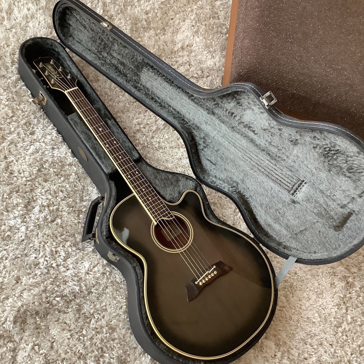 タカミネ アコギ PT108 ハードケースとストラップ付き タカミネ アコギ