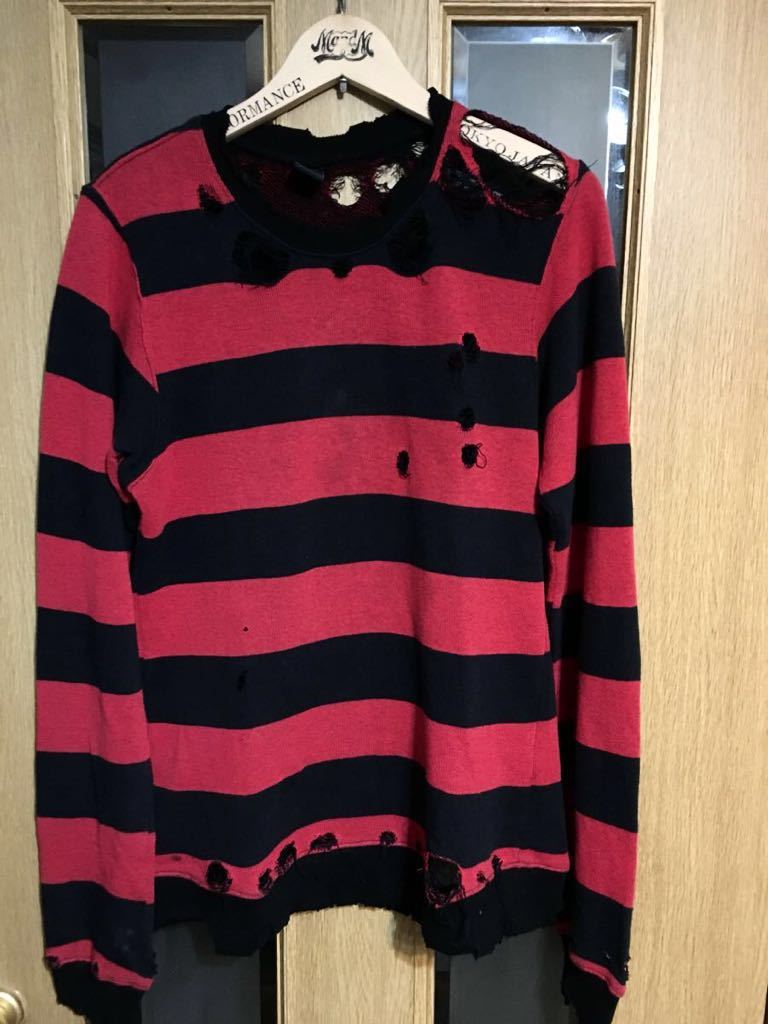 NUMBER (N)INE(ナンバーナイン)カート期 ボーダー カットソー 2 楽天