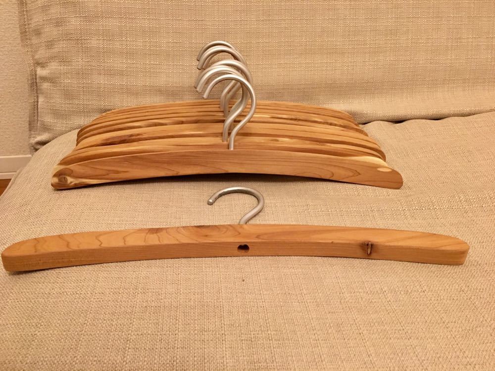 32本セット 無印良品にて購入 ハンガー レッドシダー バラ売り不可 32