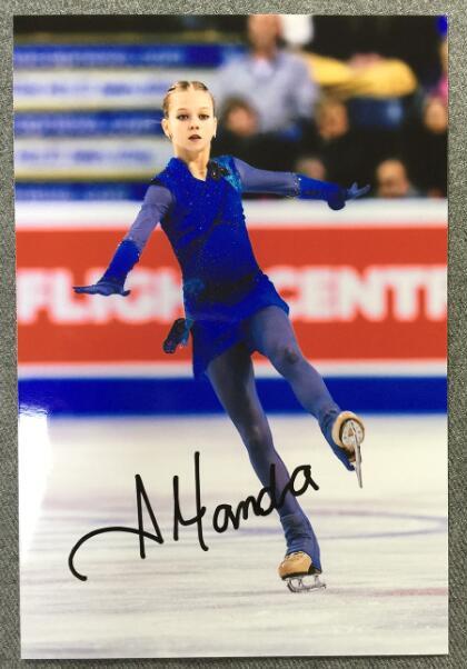 証明書（coa）付属】アレクサンドラ・トゥルソワ 直筆サイン入写真