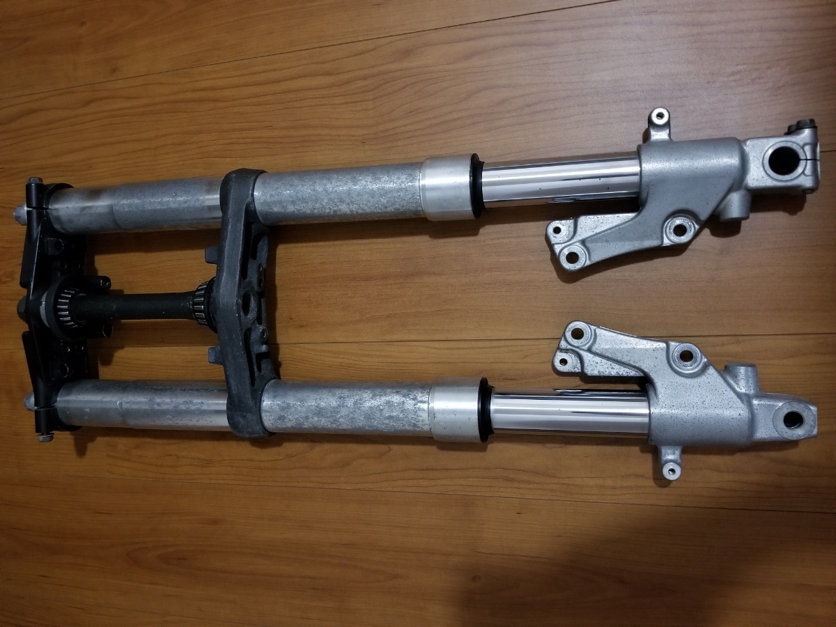 中古】1円スタート スズキ RGV250Γ VJ22A トップブリッジ 倒立フォーク