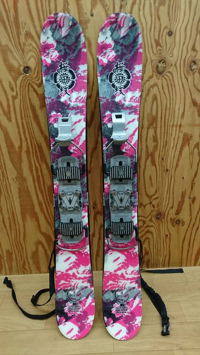 Bluemoris ブルーモリス 桜田紋93 スキーボード ショートスキー の落札