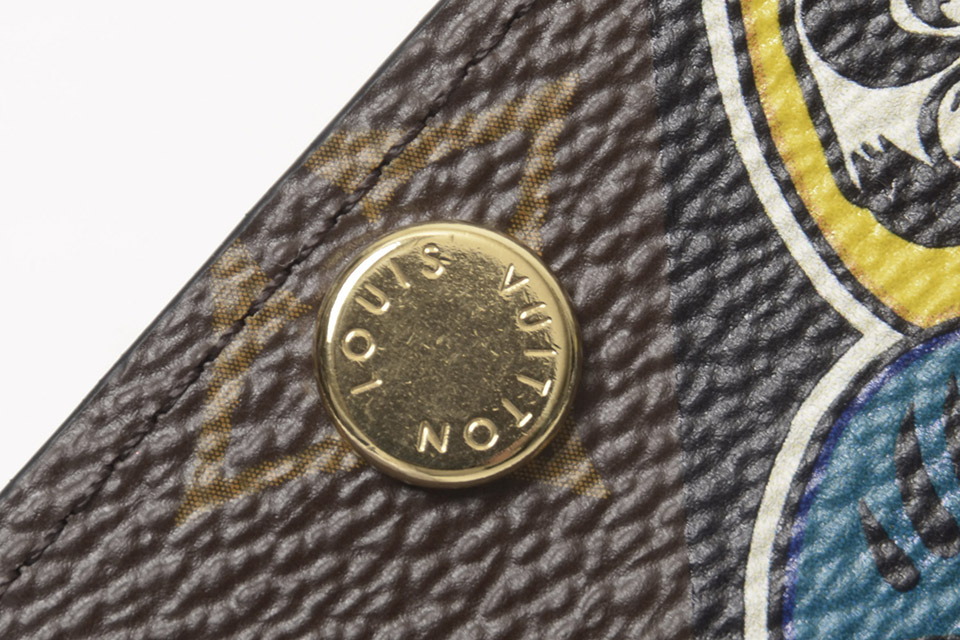 キーケース4本 ミュルティクレ4 ダルマ 達磨 歌舞伎モチーフ 山本寛斎