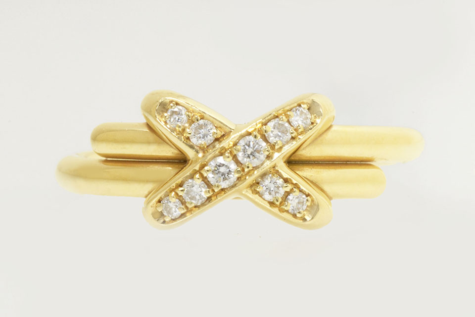 リアン ドゥ ショーメ プルミエ リング YG ダイヤ #52