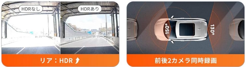 昼夜問わず高精細記録！前後2カメラ型4Kドライブレコーダー発売 70mai