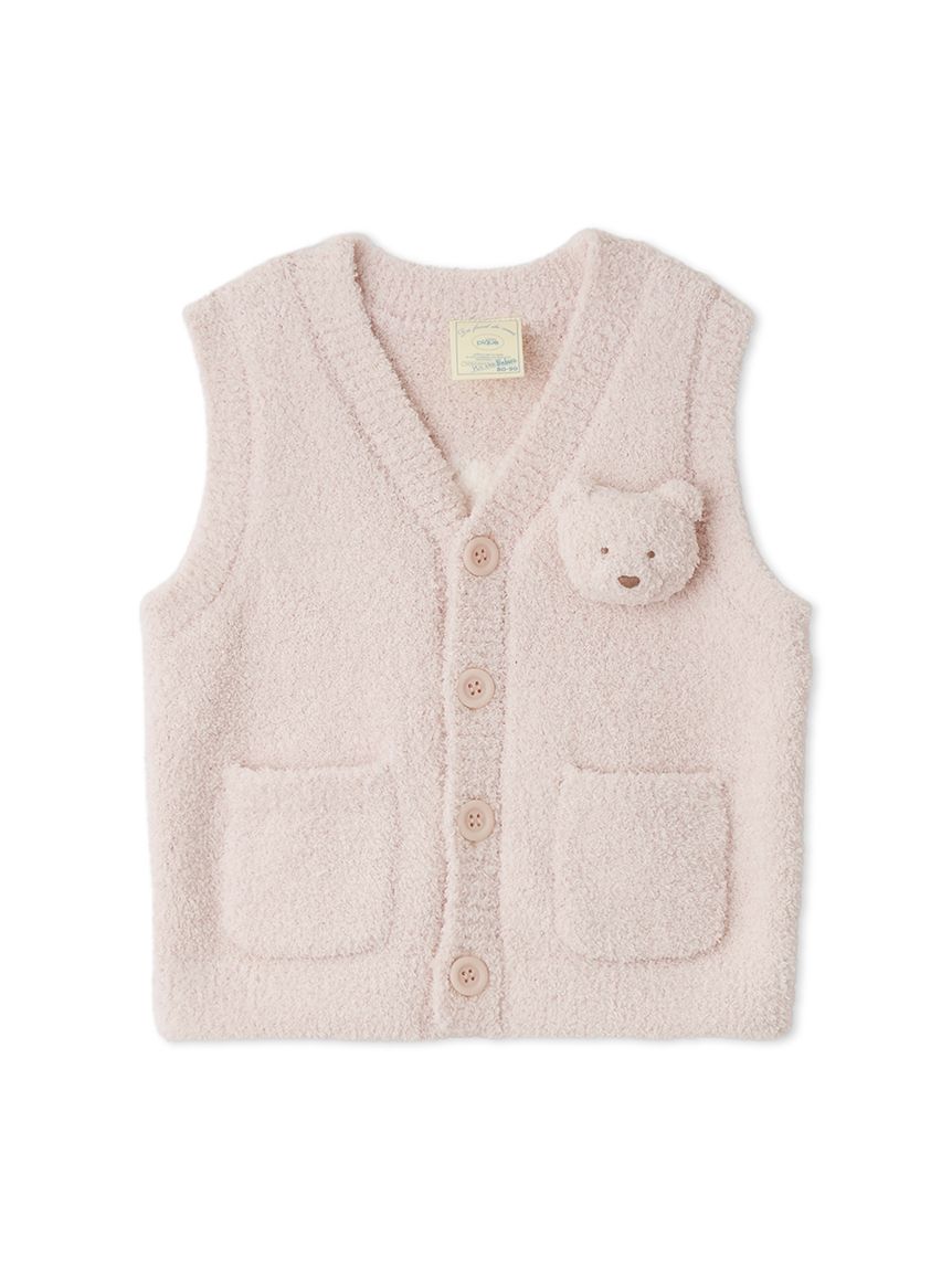BABY】パウダーベアベスト(ポンチョ・パーカ)｜ルームウェア・パジャマ