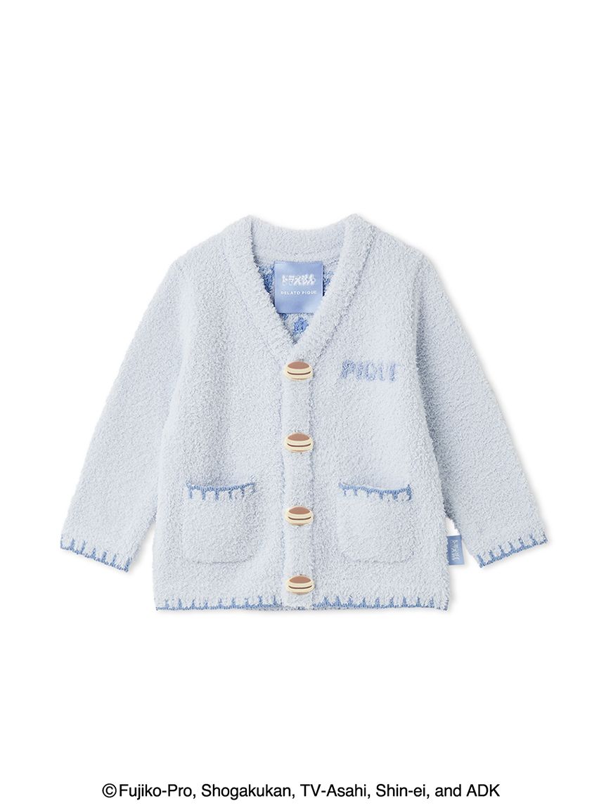 ドラえもん】【ベビー】ベビモコジャガードカーディガン(ポンチョ