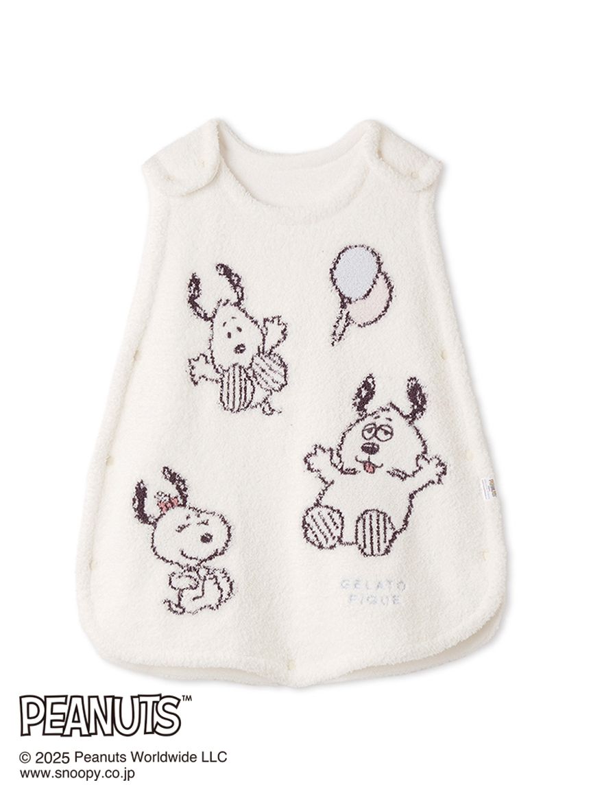 販路限定カラーあり】【PEANUTS PUPPIES】【BABY】ベビモコスリーパー